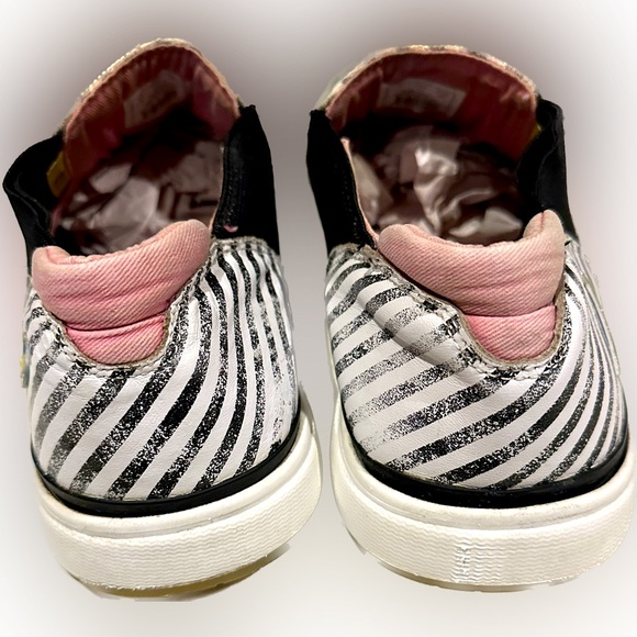 Vintage RARE Size 10 Royal Elastics Andy Warhol Striped LE Numbered Sneakers - Picture 3 of 8